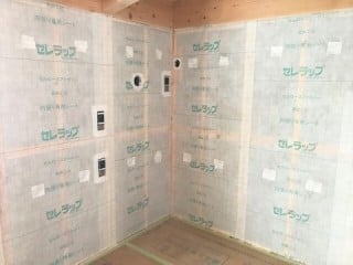 ブローイング吹込工事 壁・床・屋根